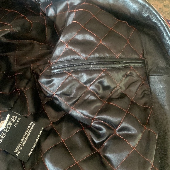 Vtg Wilson’s Leather/Chase Auth NASCAR Tony Stewart #20 Race Bomber Jacket Large - Picture 9 of 13